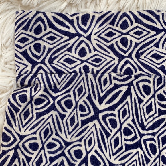 Loft Pull On Circle Skirt 💗 Purple & Ivory - Picture 8 of 12